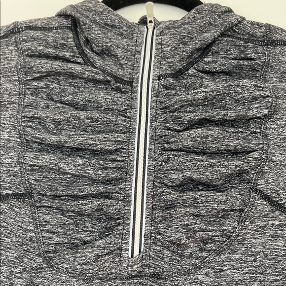 Lululemon Athletica Dark Gray Half-Zip Hoodie - Picture 2 of 12